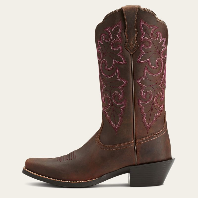 Kowbojki Damskie Ariat Round Up Square Toe