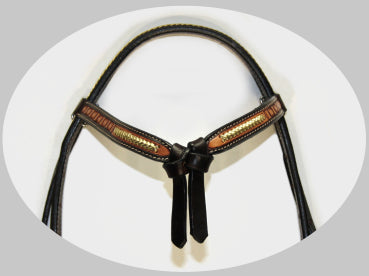 Ogłowie Western Croc Leather
