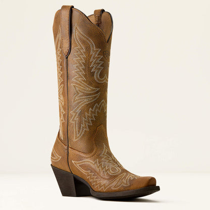 Kowbojki damskie Ariat Round Up Collins D Toe – Brown Bomber