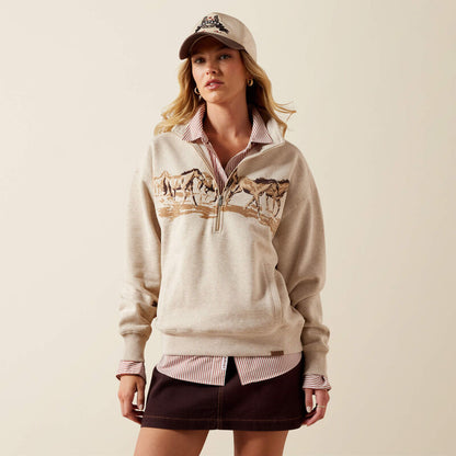 Damska Bluza Western Running Wild – 1/2 Zip