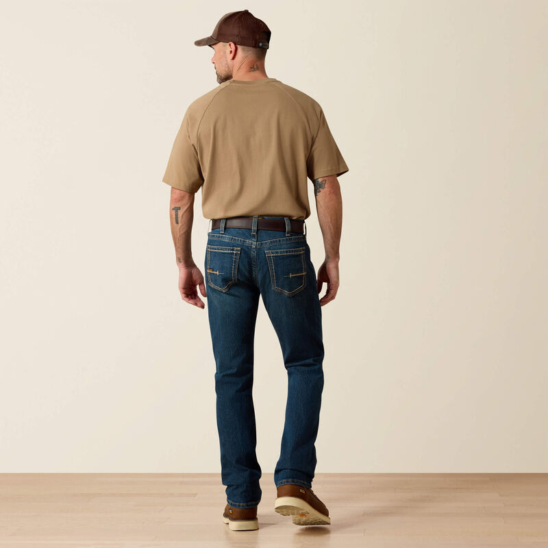 Spodnie męskie Ariat M7 Rebar DuraStretch Edge Straight Jean