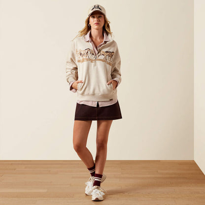 Damska Bluza Western Running Wild – 1/2 Zip
