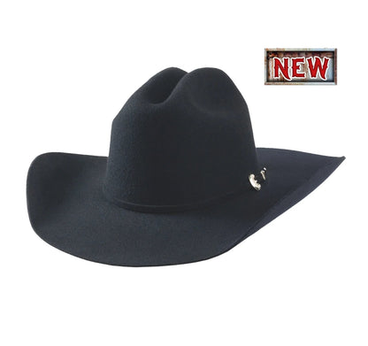 Kapelusz filcowy BullHide Black 4X Bullfighter Rodeo Round Up Collection