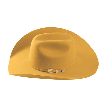 Kapelusz filcowy BullHide Kingman 4X Mustard
