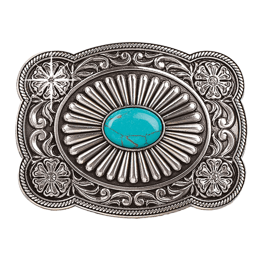 Klamra Blazin Roxx Ladies Silver & Turquoise