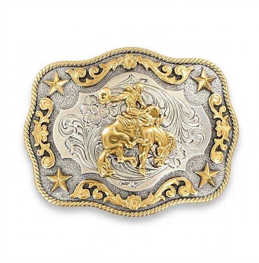 Klamra do paska Western Gold Star Rodeo