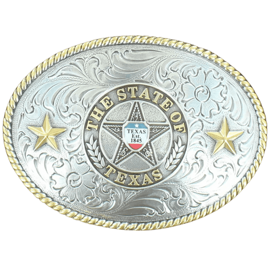 Klamra Nocona  Belt Buckle State of Texas