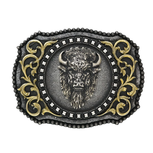 Klamra Nocona Buffalo Head Buckle