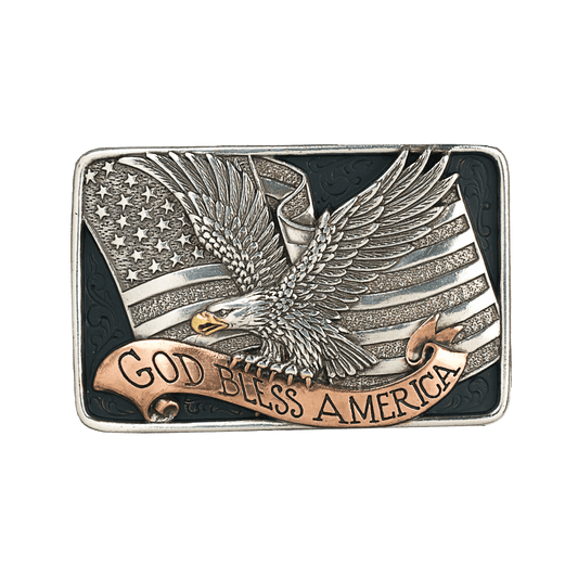 Klamra Nocona God Bless America