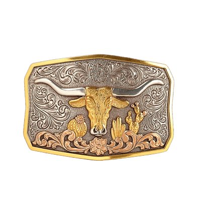 Klamra Nocona Longhorn & Cactus