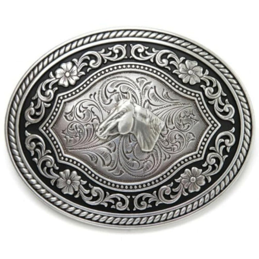 Klamra Nocona  Oval Horse Head Buckle