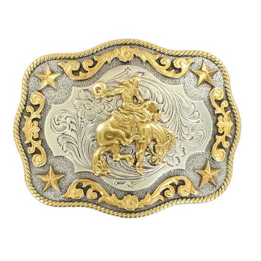 Klamra Nocona  Saddle Bronc Gold Star