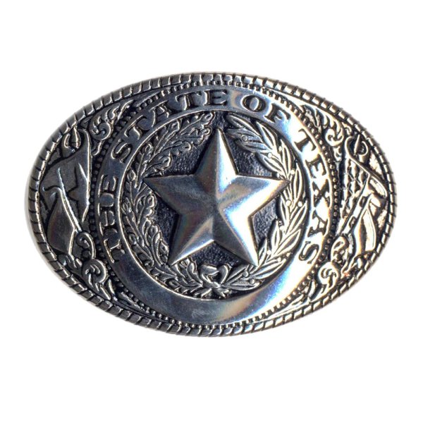 Srebrna klamra Texas Star