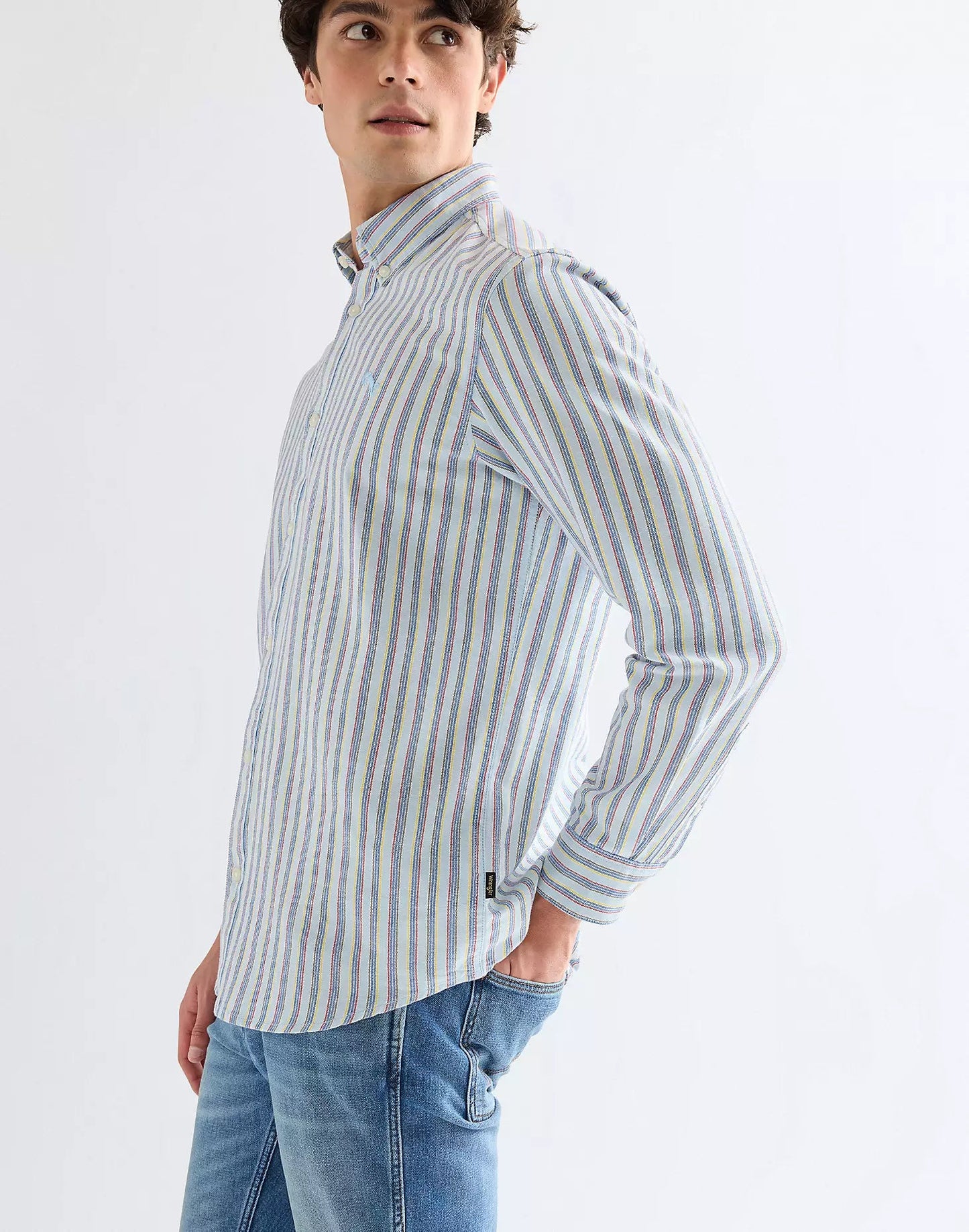 Koszula Wrangler Regular Oxford Blue Multi