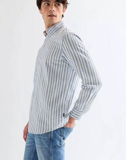 Koszula Wrangler Regular Oxford Blue Multi