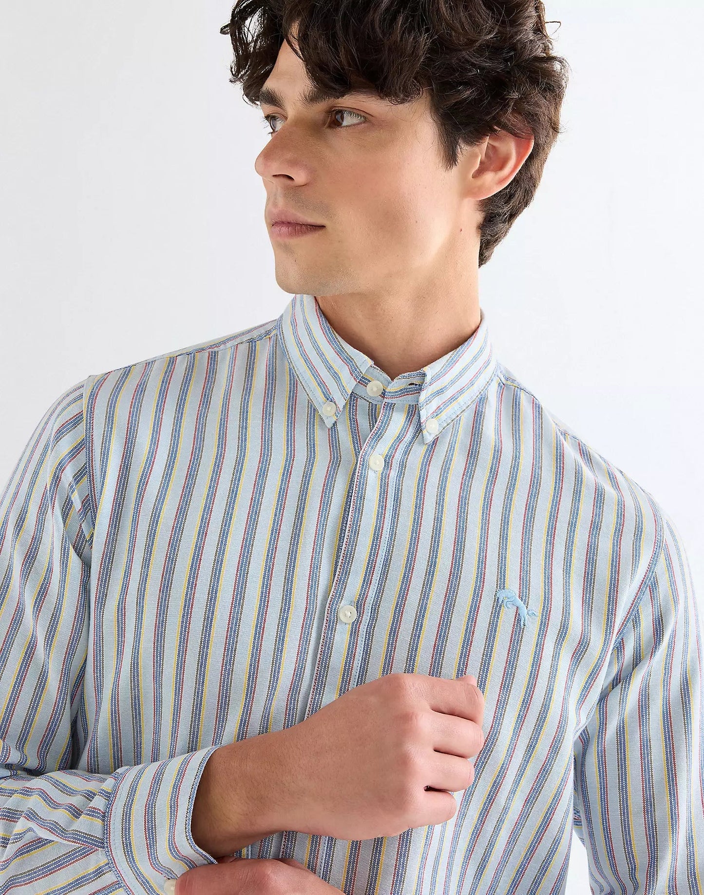 Koszula Wrangler Regular Oxford Blue Multi