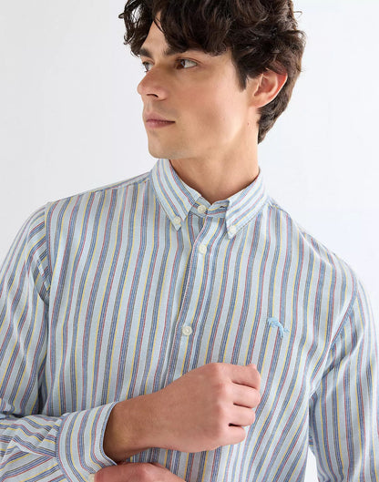 Koszula Wrangler Regular Oxford Blue Multi