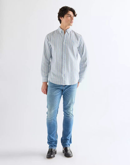 Koszula Wrangler Regular Oxford Blue Multi