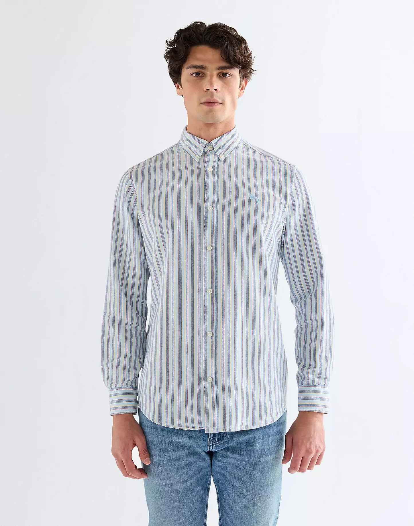 Koszula Wrangler Regular Oxford Blue Multi