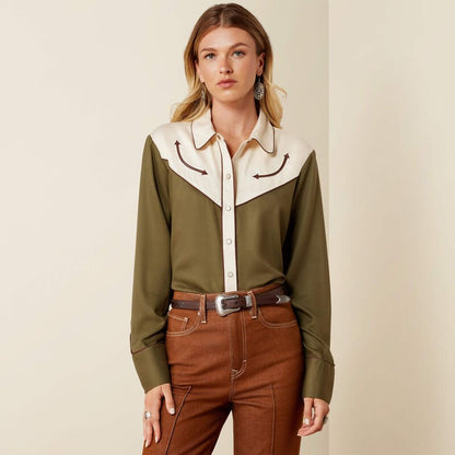 Damska Koszula Kowbojska Bellamy Western Snap Shirt