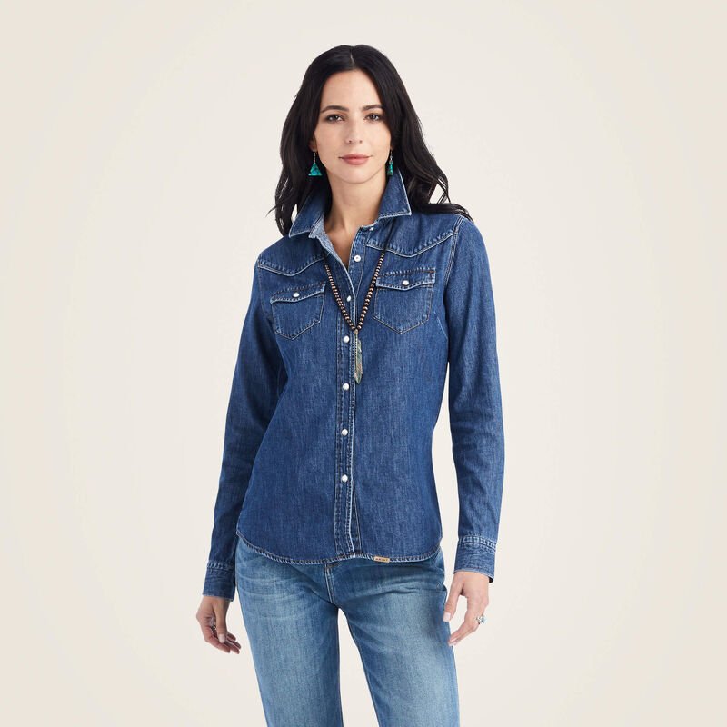 Koszula Ariat Farriday Denim BLUELIGHT