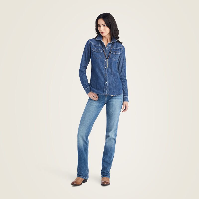 Koszula Ariat Farriday Denim BLUELIGHT
