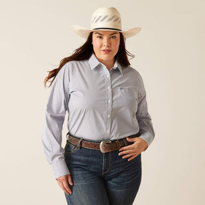 Koszula damska Ariat Kirby Stretch TRUE BLUE