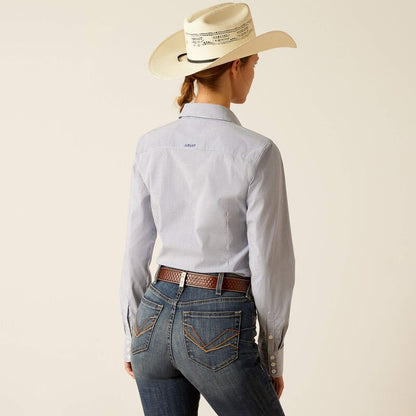 Koszula damska Ariat Kirby Stretch TRUE BLUE