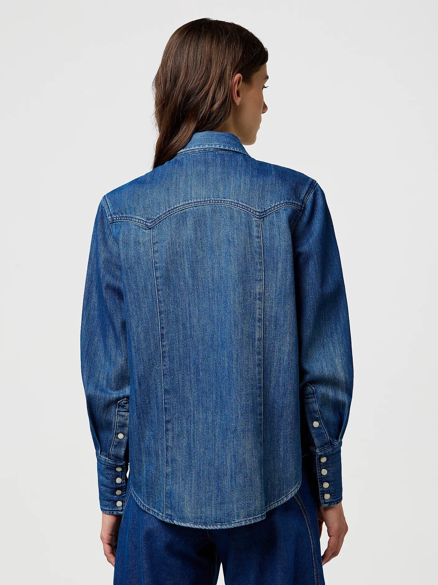 Koszula damska Regular Yoke Denim