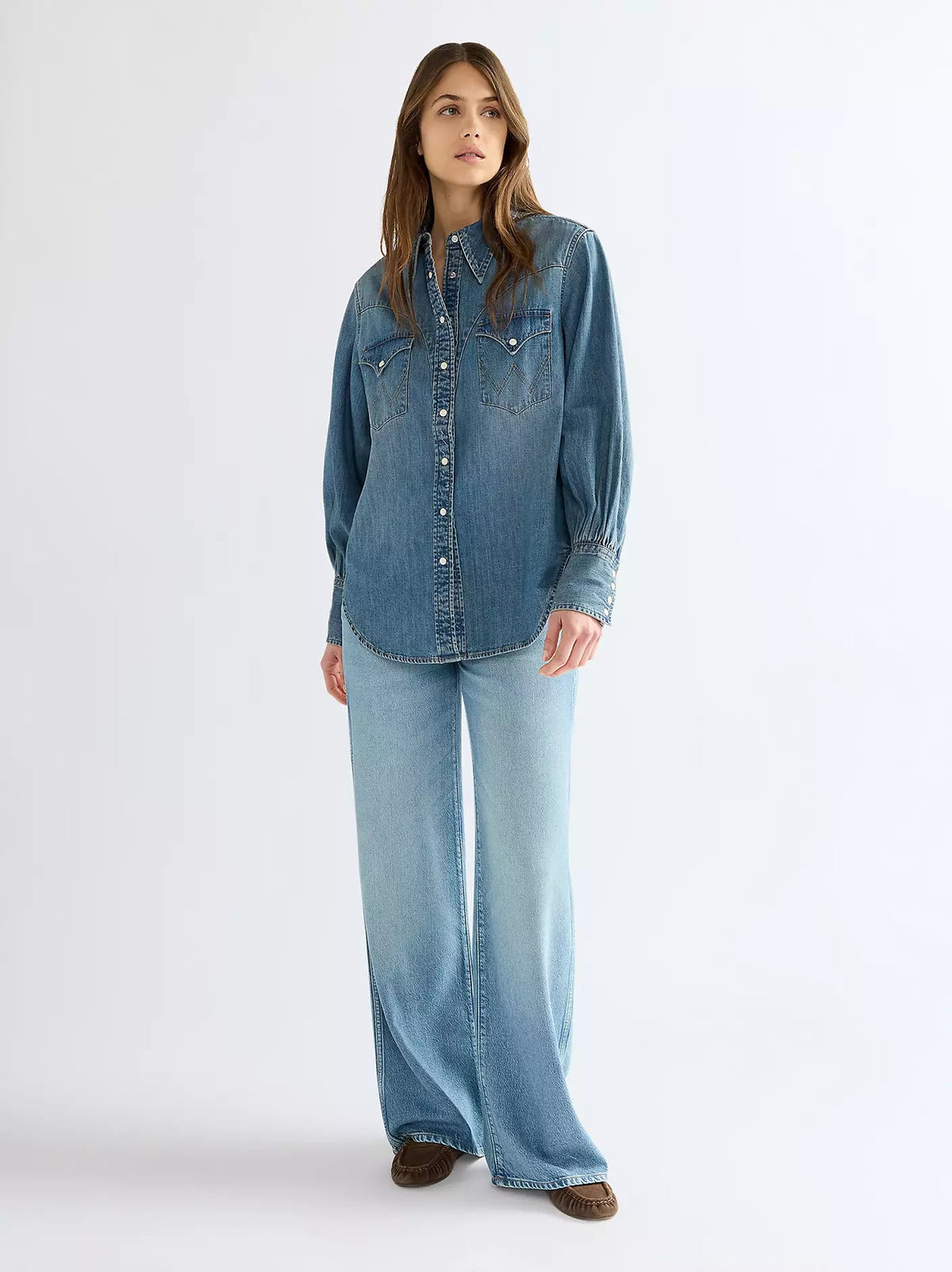 Koszula Damska Wrangler Relaxed Exaggerated Western