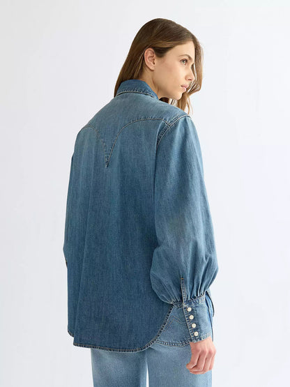 Koszula Damska Wrangler Relaxed Exaggerated Western