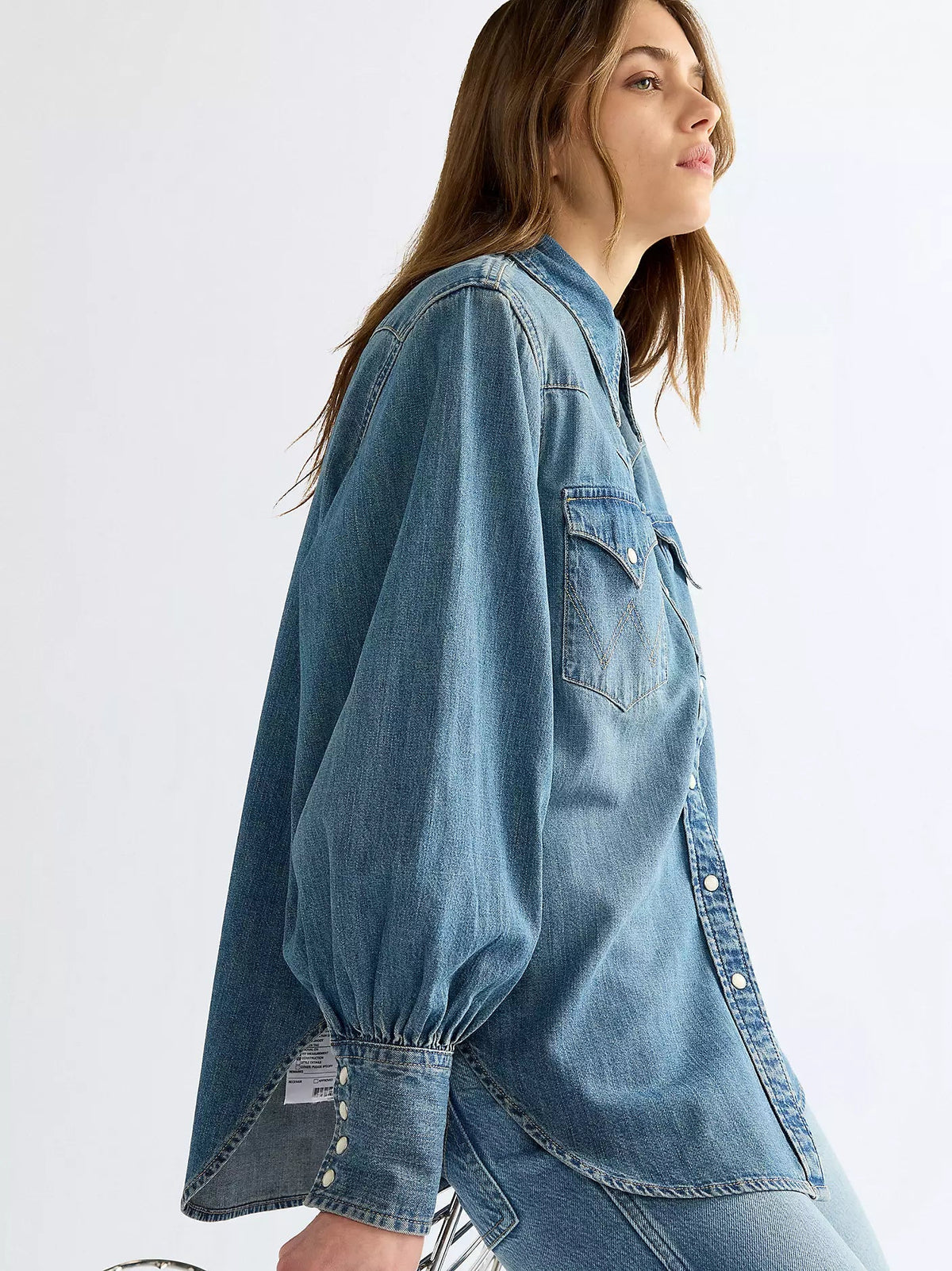 Koszula Damska Wrangler Relaxed Exaggerated Western
