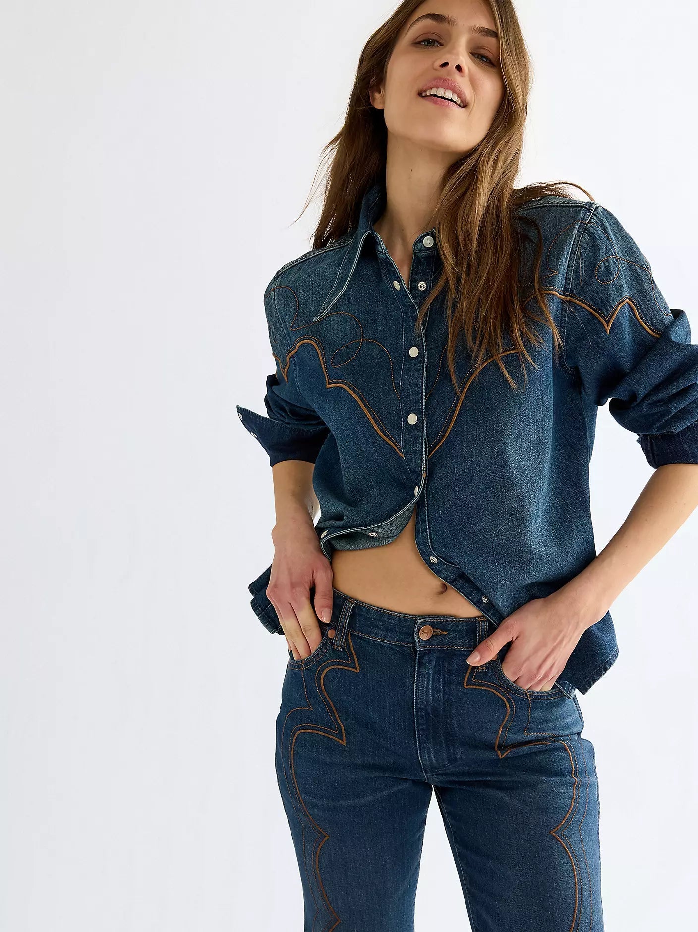 Koszula Wrangler Regular Western Yoke