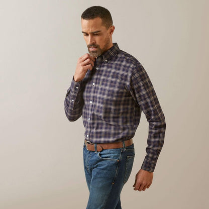 Koszula Ariat Clement Navy Plaid