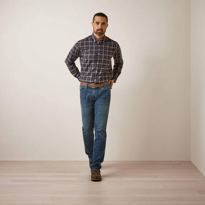 Koszula Ariat Clement Navy Plaid