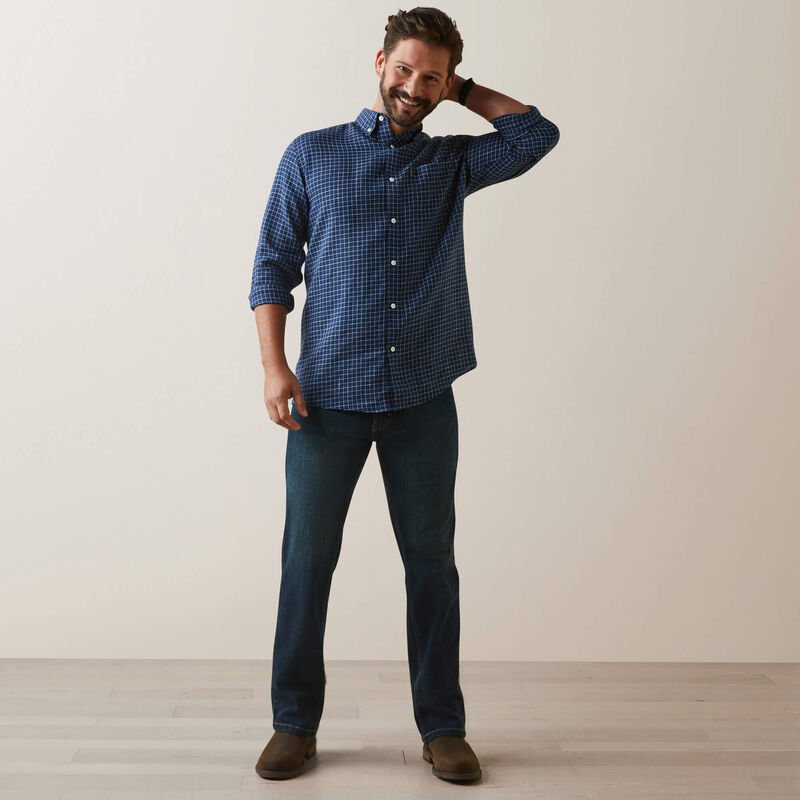 Koszula Ariat Sonoma Navy Tattersal