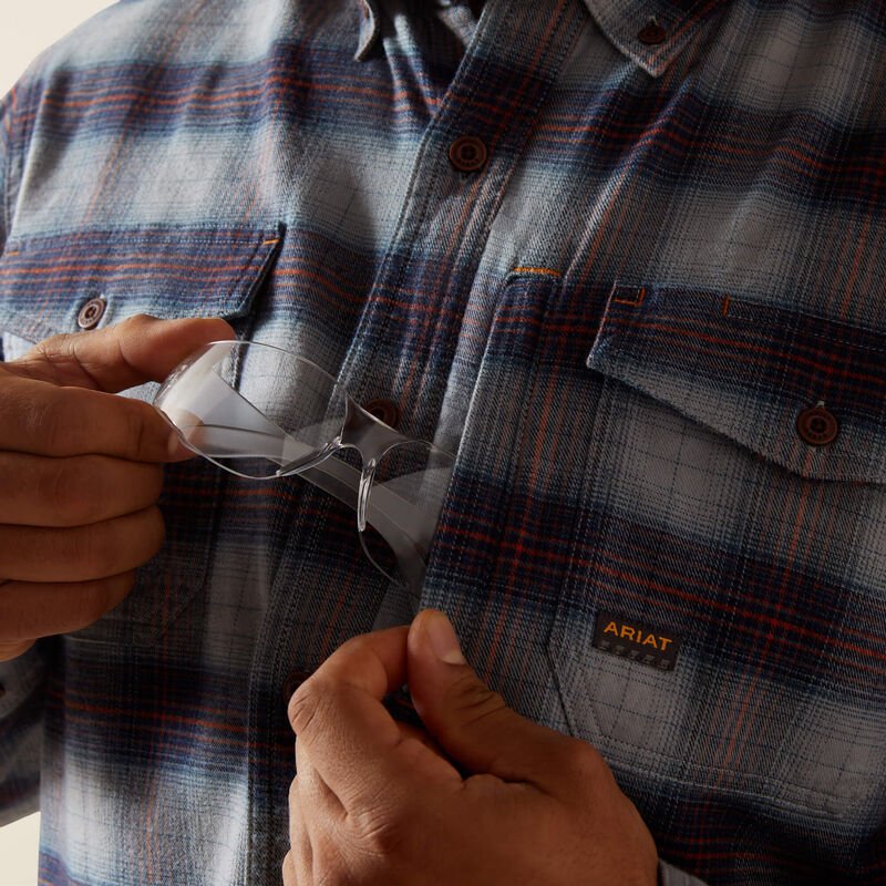 Koszula męska ARIAT Rebar Flannel DuraStretch Work Shirt
