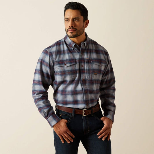 Koszula męska ARIAT Rebar Flannel DuraStretch Work Shirt