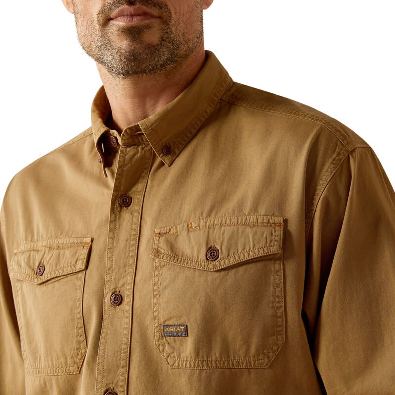 Koszula męska Ariat Rebar Washed Twill Work