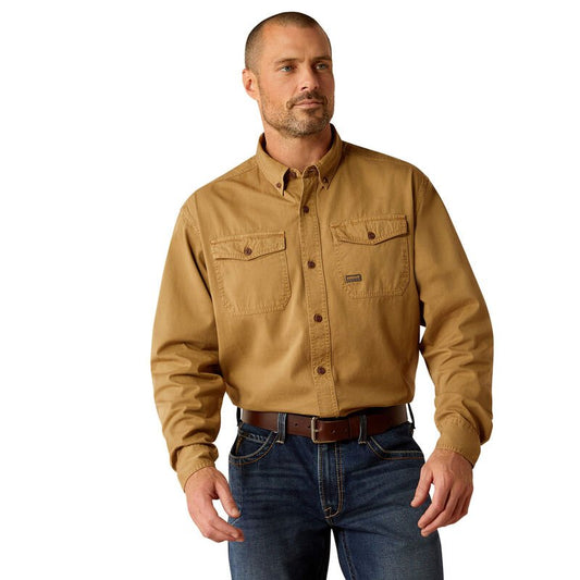 Koszula męska Ariat Rebar Washed Twill Work