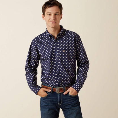 Koszula Męska Ariat Sammy Dark blue