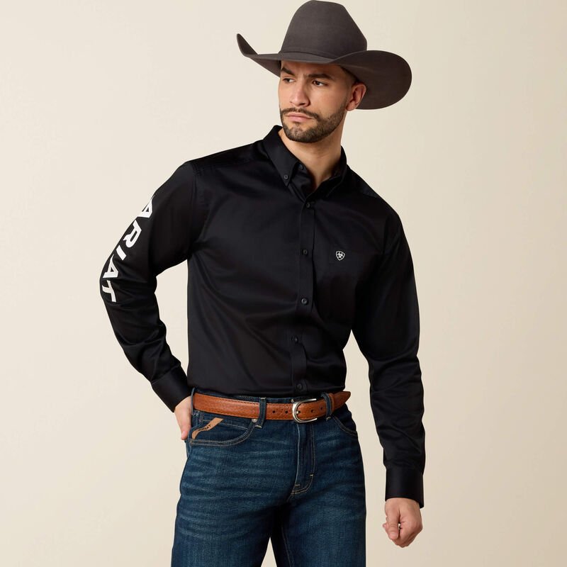 Koszula męska Ariat Team Logo Twill Fitted