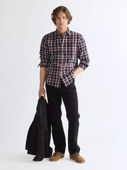 Koszula męska Wrangler Regular One Pocket Shirt Rose Indigo