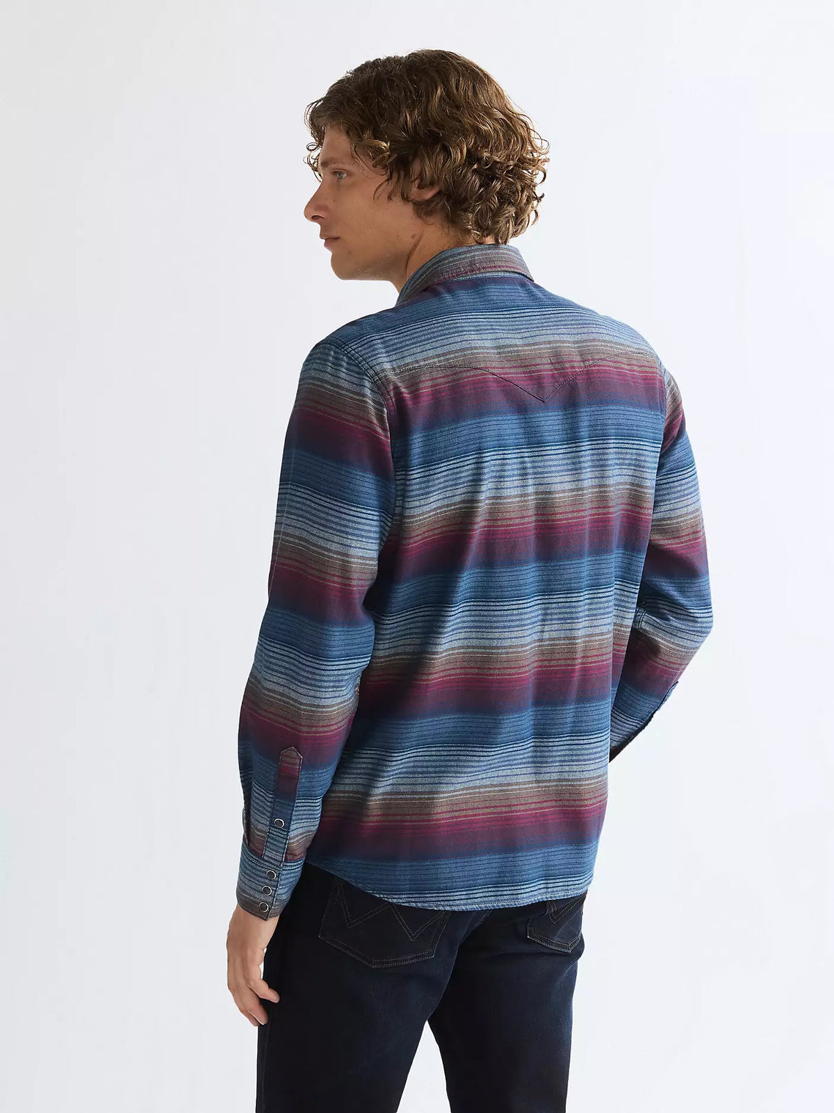 Koszula męska Wrangler Regular Western Shirt Dark Americana