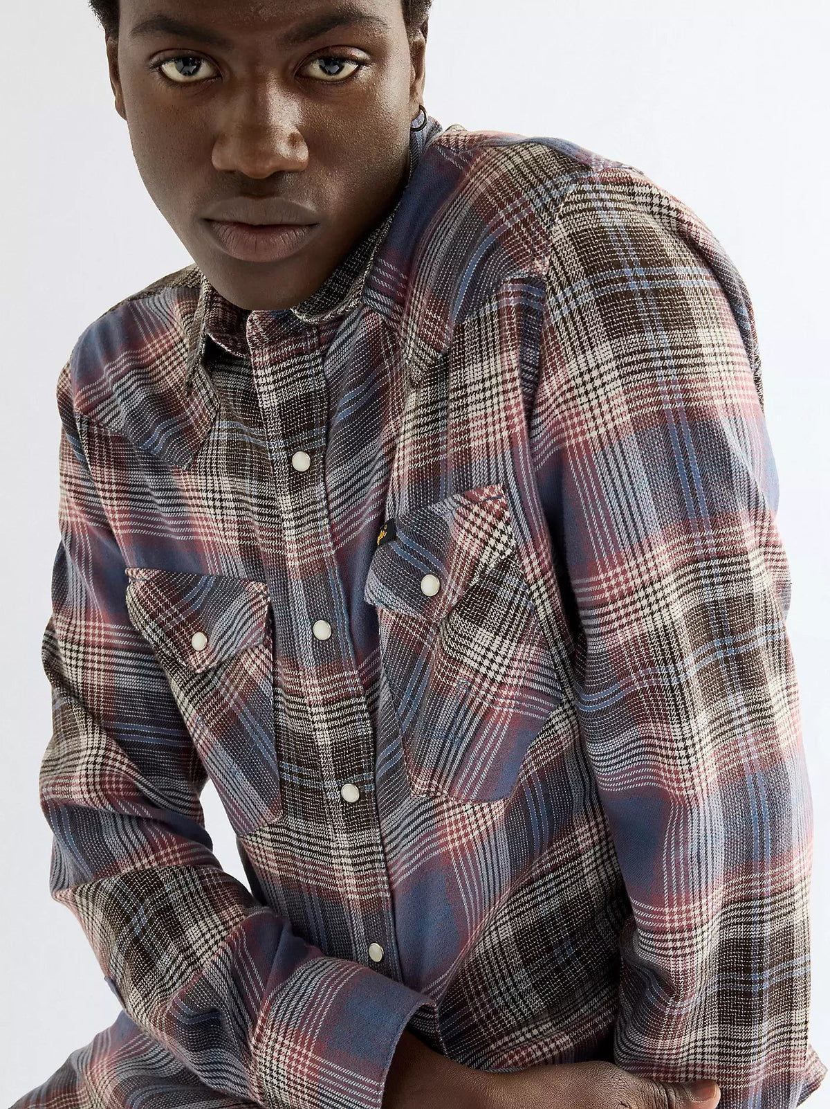 Koszula męska Wrangler Regular Western Shirt Soft Brown
