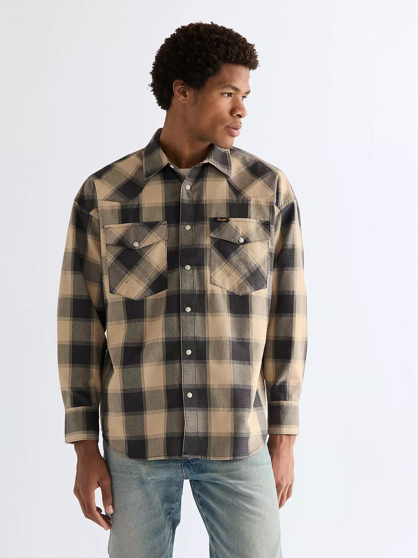 Koszula Wrangler Oversized Western Shirt Curds And Whey