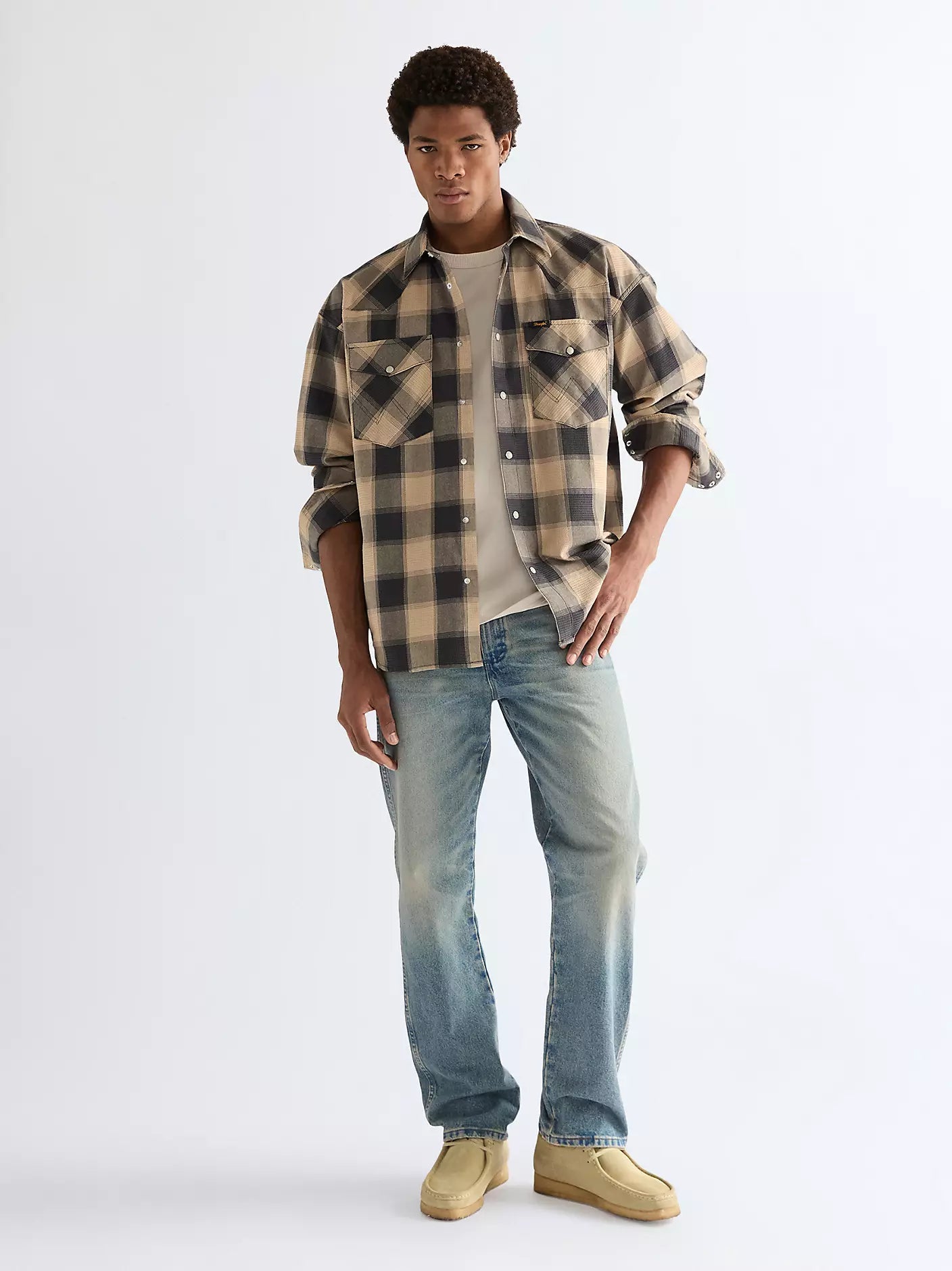 Koszula Wrangler Oversized Western Shirt Curds And Whey