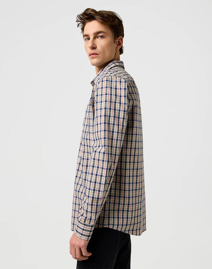 Koszula Wrangler Regular Pocket Beige