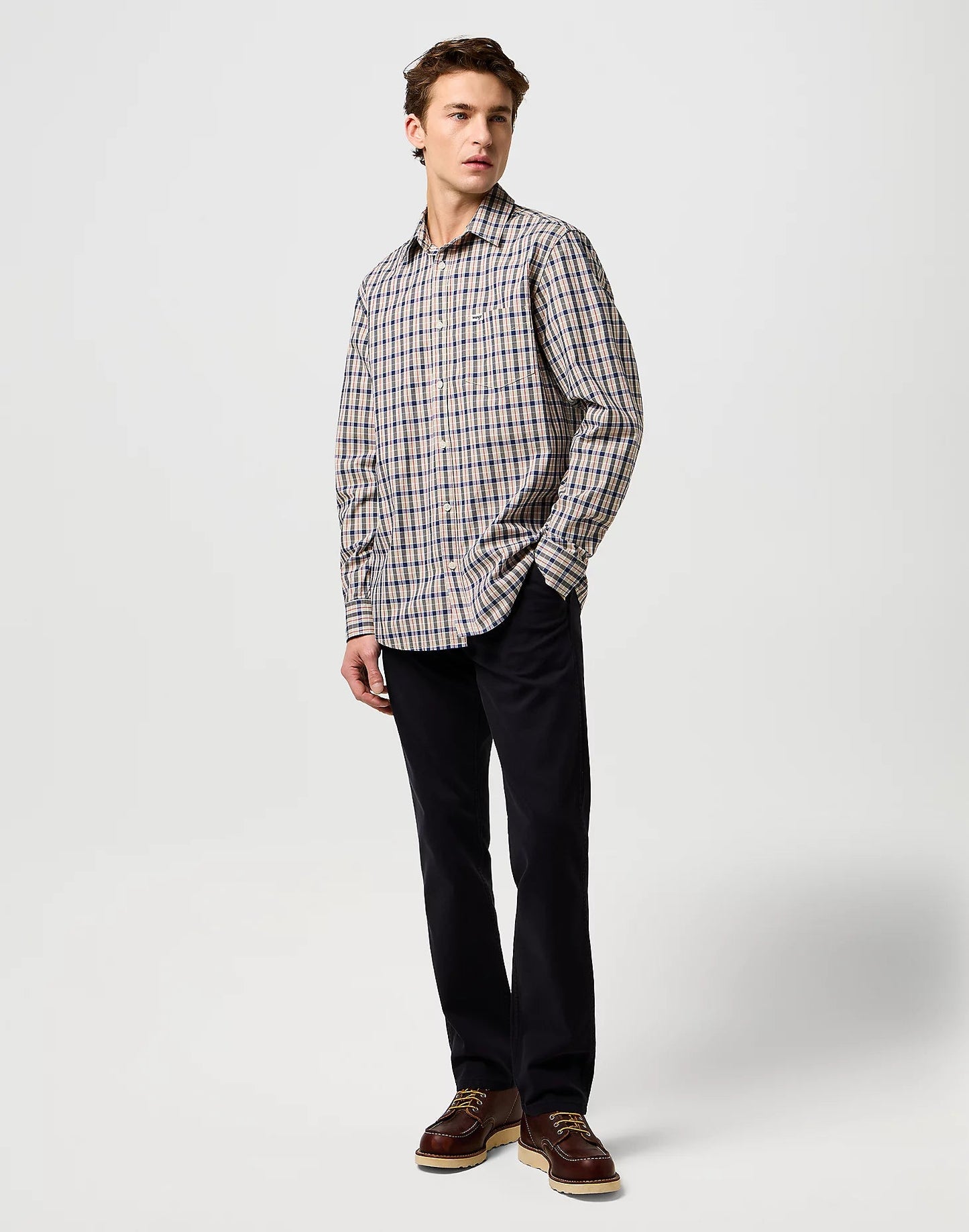 Koszula Wrangler Regular Pocket Beige