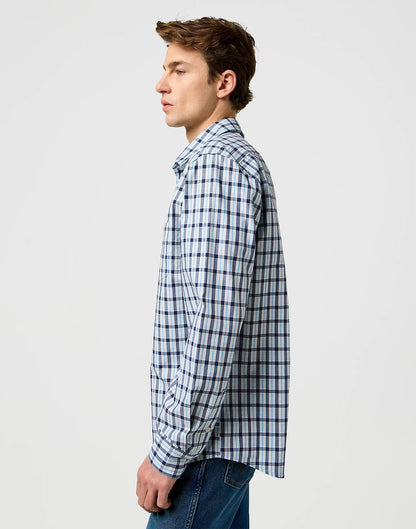 Koszula Wrangler Regular Pocket Blue